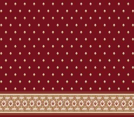 Saflı Akrilik Cami Halısı S117BORDO