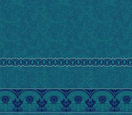 Myfloor S140-Koyu Mavi Saflı Cami Halısı