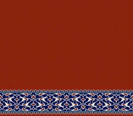Myfloor S128-Kiremit Saflı Cami Halısı