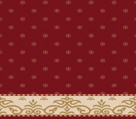 Myfloor S106-Bordo Saflı Cami Halısı