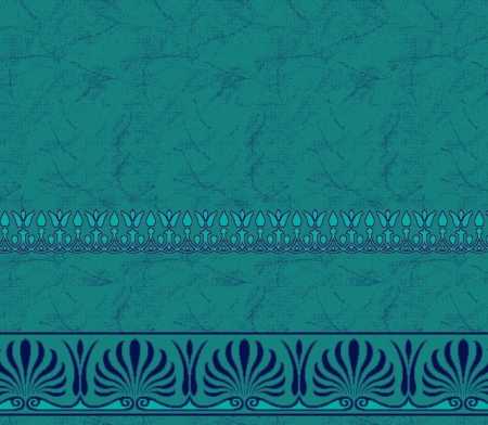 Myfloor S136-Koyu Çini Saflı Cami Halısı