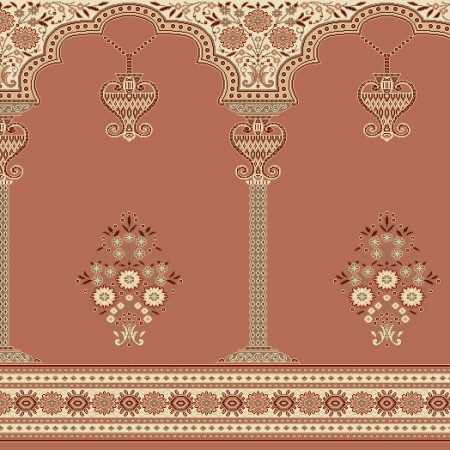 Myfloor Mihraplı Cami Halısı 4058ROSE