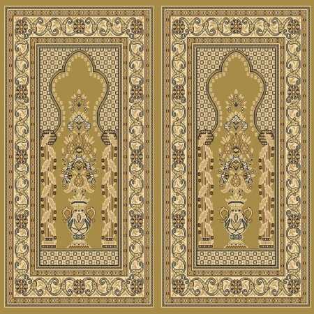 Myfloor Mihraplı Cami Halısı 8725MUSTARD