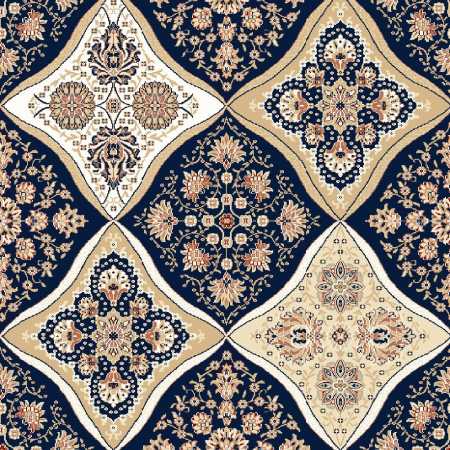 Myfloor Mescit Yurt-Halısı 8790-9301_DBLUE