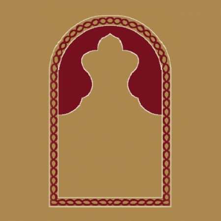 Mihraplı Akrilik Cami Halısı M101HARDAL