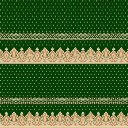 334 Yeşil Saflı Akrilik Cami Halısı