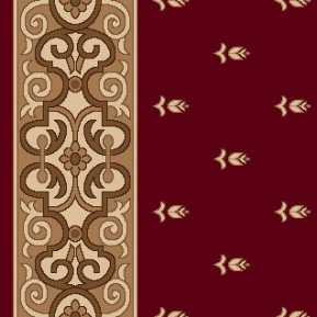 8234A Koyu Bordo Saflı Cami Halısı