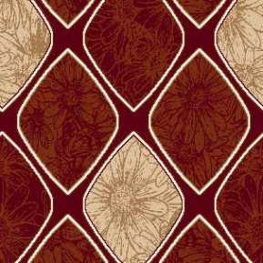 5483A Koyu Bordo Mescit - Yurt Halısı