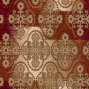 5480A Koyu Bordo Mescit - Yurt Halısı
