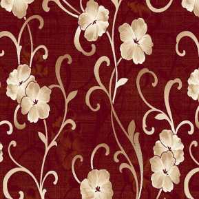 5490A Koyu Bordo Mescit - Yurt Halısı
