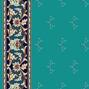 8302A Turkuaz Saflı Cami Halısı