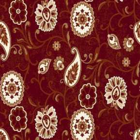 5481A Koyu Bordo Mescit - Yurt Halısı