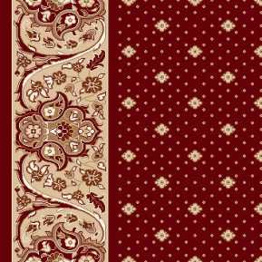 8339A Açık Bordo Saflı Cami Halısı