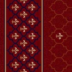 8388A Açık Bordo Saflı Cami Halısı