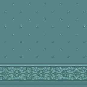 Çelebizade Açelya Saflı Cami Halısı Antik Yeşil