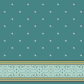 Çelebizade Açelya Saflı Cami Halısı Turkuaz