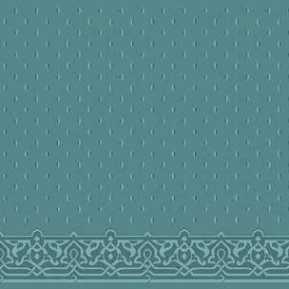 Çelebizade Fulyan Saflı Cami Halısı Antik Yeşil