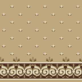 Çelebizade Begonya Saflı Cami Halısı Koyu Bej