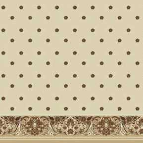 Çelebizade Buket Saflı Cami Halısı Bej