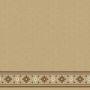 Çelebizade Sardunya Saflı Cami Halısı Bej