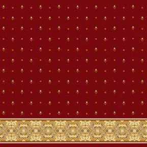 Çelebizade Gelincik Saflı Cami Halısı Bordo