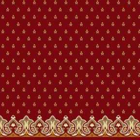 Çelebizade Pitan Saflı Cami Halısı Bordo