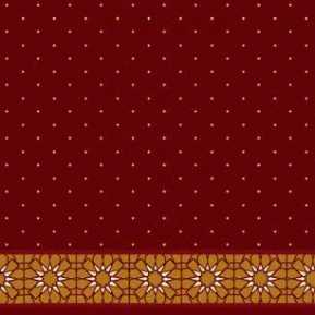 Çelebizade Anema Saflı Cami Halısı Bordo