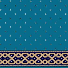 Vipol C004A K.Mavi Saflı Cami Halısı