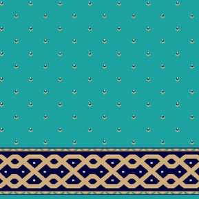 Vipol C004A Z.Mavi Saflı Cami Halısı