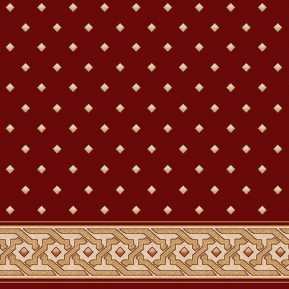 Vipol C021A Bordo Saflı Cami Halısı