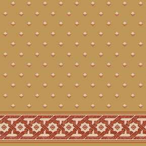 Vipol C021A Hardal Saflı Cami Halısı