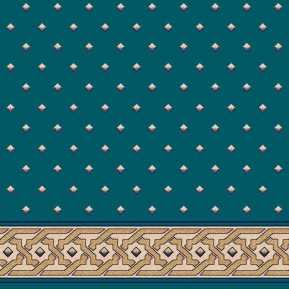 C021A P.Mavi Saflı Cami Halısı