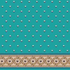 C021A Z.Mavi Saflı Cami Halısı