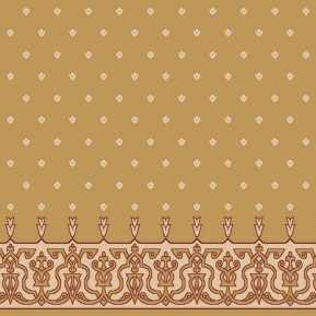 C023A Hardal Saflı Cami Halısı