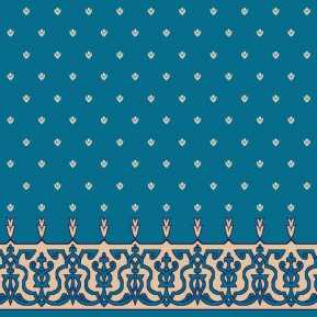 C023A K.Mavi Saflı Cami Halısı