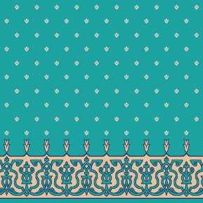 C023A Z.Mavi Saflı Cami Halısı