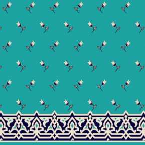 C049A Z.Mavi Saflı Cami Halısı