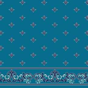 C080A K.Mavi Saflı Cami Halısı