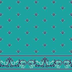 C080A Z.Mavi Saflı Cami Halısı