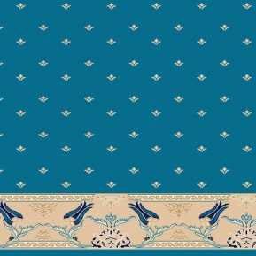 C082A K.Mavi Saflı Cami Halısı