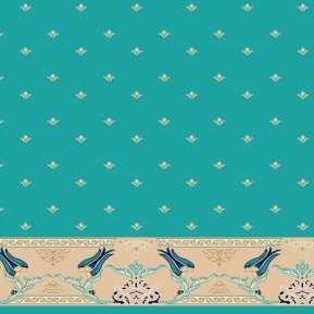 C082A Z.Mavi Saflı Cami Halısı