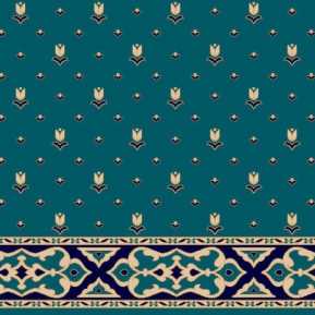 C083A P.Mavi Saflı Cami Halısı