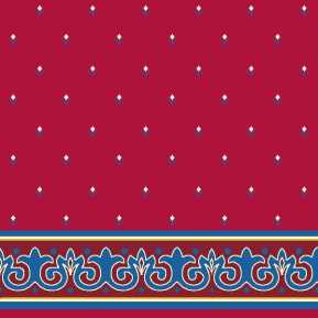 Çelebizade Erguvan Saflı Cami Halısı Kırmızı