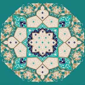 Myfloor G115-Çini Göbekli Cami Halısı