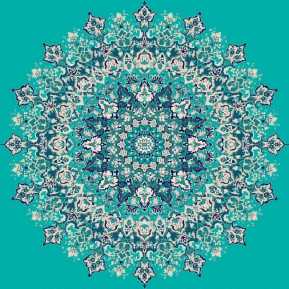 Myfloor G102-Çini Göbekli Cami Halısı