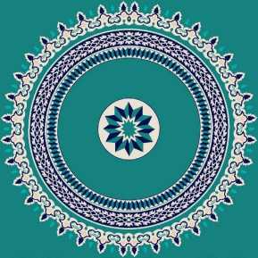 Myfloor G111-Çini Göbekli Cami Halısı