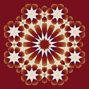 Myfloor G121-Bordo Göbekli Cami Halısı