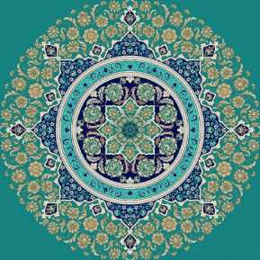 Myfloor G119-Çini Göbekli Cami Halısı