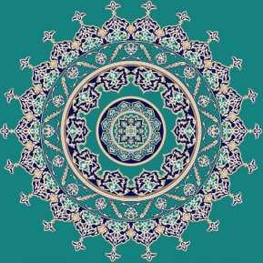 Myfloor G118-Çini Göbekli Cami Halısı