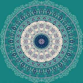 Myfloor G105-Çini Göbekli Cami Halısı